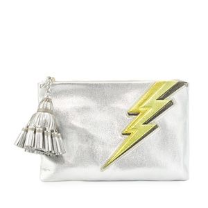 Anya Hindmarch Lightning Bolt Georgiana Clutch